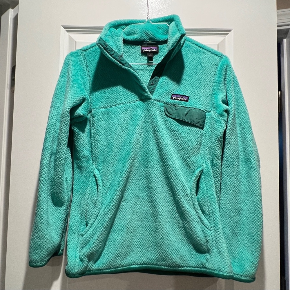Patagonia Turquoise Fleece Jacket